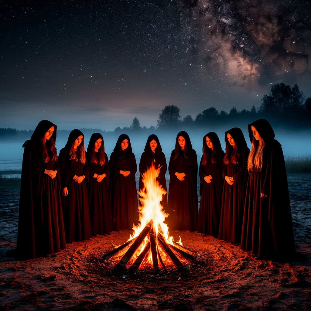 Роман «Деревня ведьм» Глава 12. Смерть ведьмы